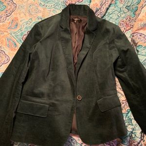 Talbots dark green blazer